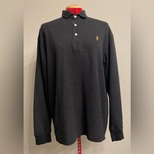 Polo by Ralph Lauren - All cotton long sleeve polo shirt Size Large